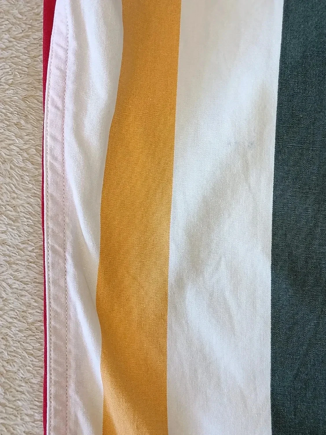 Chemise Chaps Ralph Lauren Vintage regenboogstrepen Geborduurd logo Maat XL – photo 12